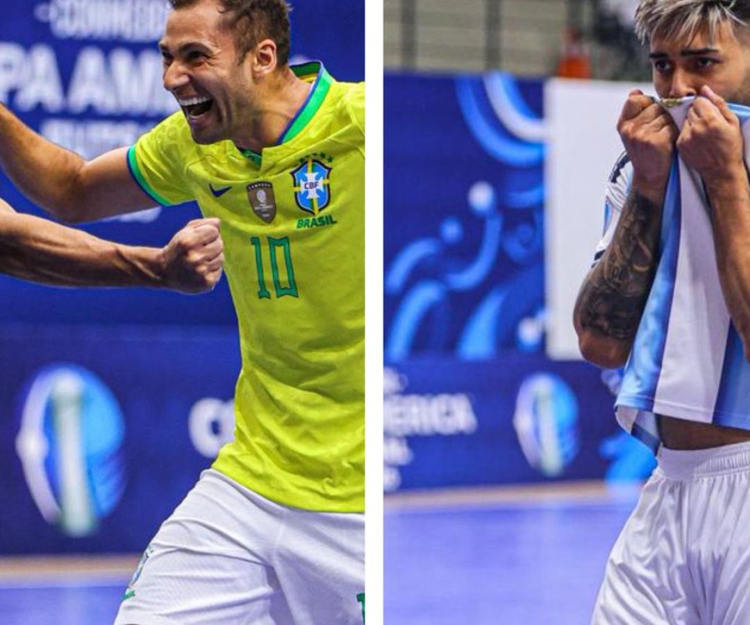 Brasil e Argentina decidem Copa América de Futsal neste domingo
