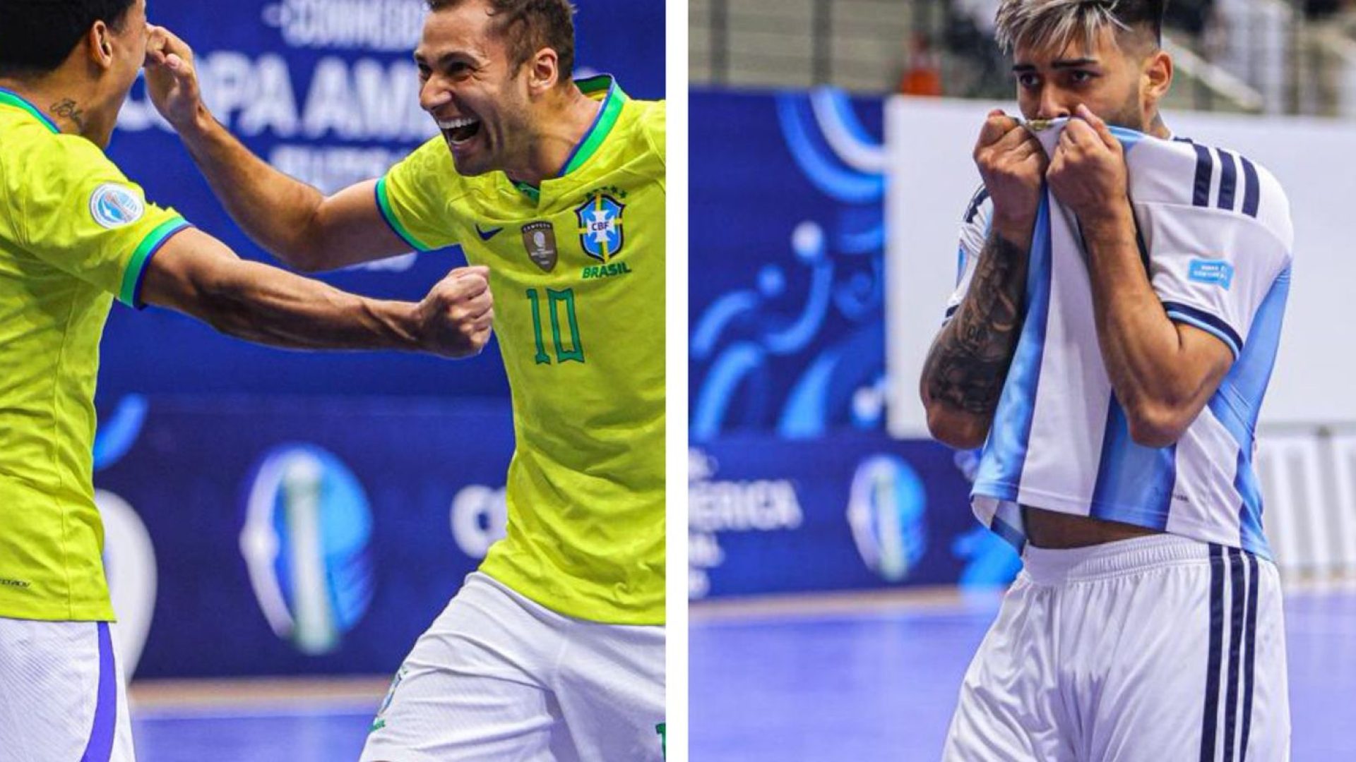 Brasil e Argentina decidem Copa América de Futsal neste domingo