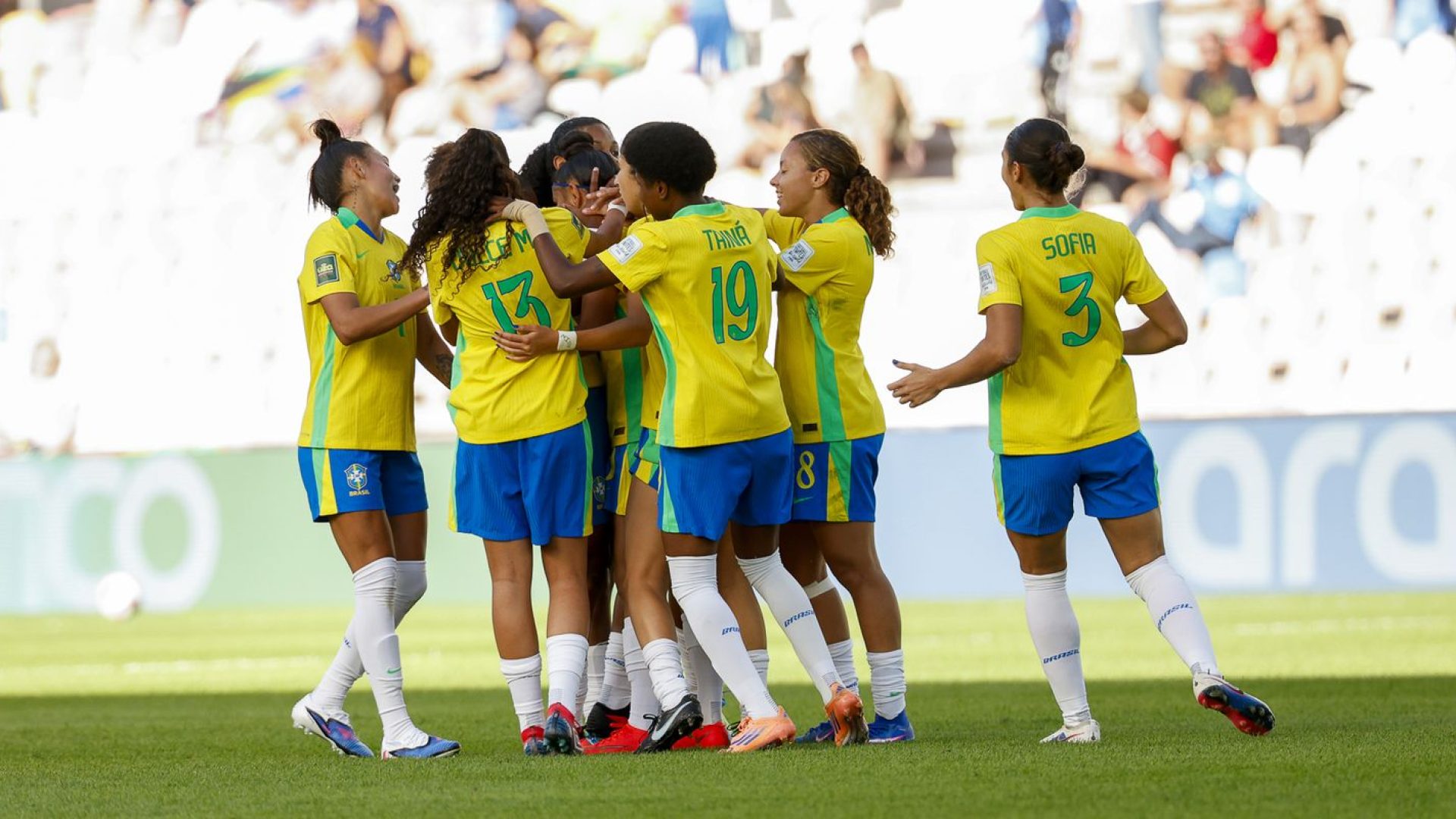 Brasil goleia Tanzânia na estreia na Copa do Mundo sub-20 feminina
