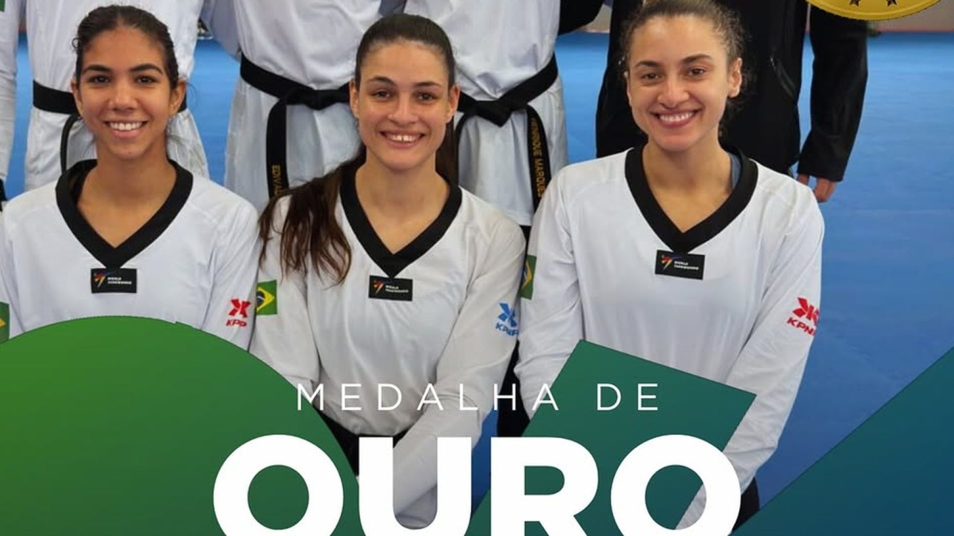 Brasil é tricampeão na Copa do Mundo por equipes de taekwondo na China