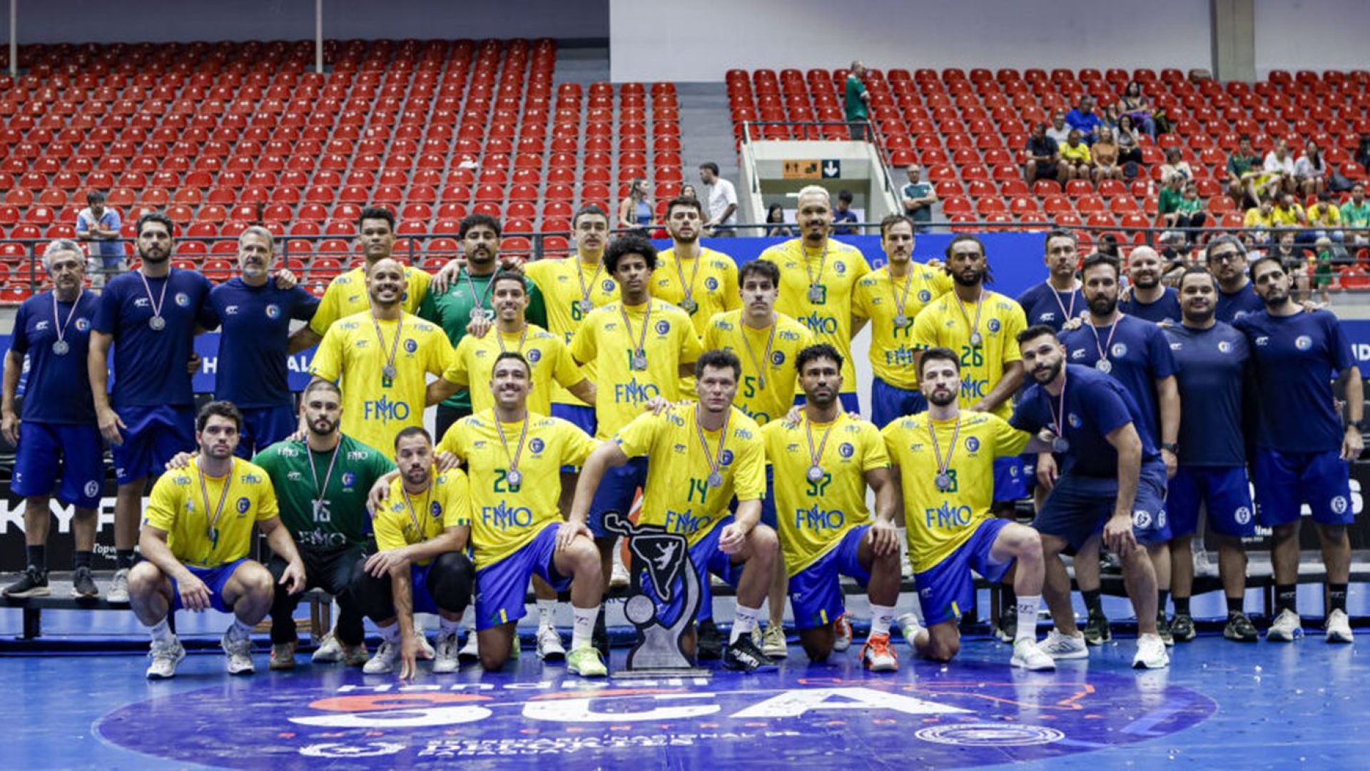 Vice no Sul-Centro Americano, Brasil sela vaga no Mundial de handebol