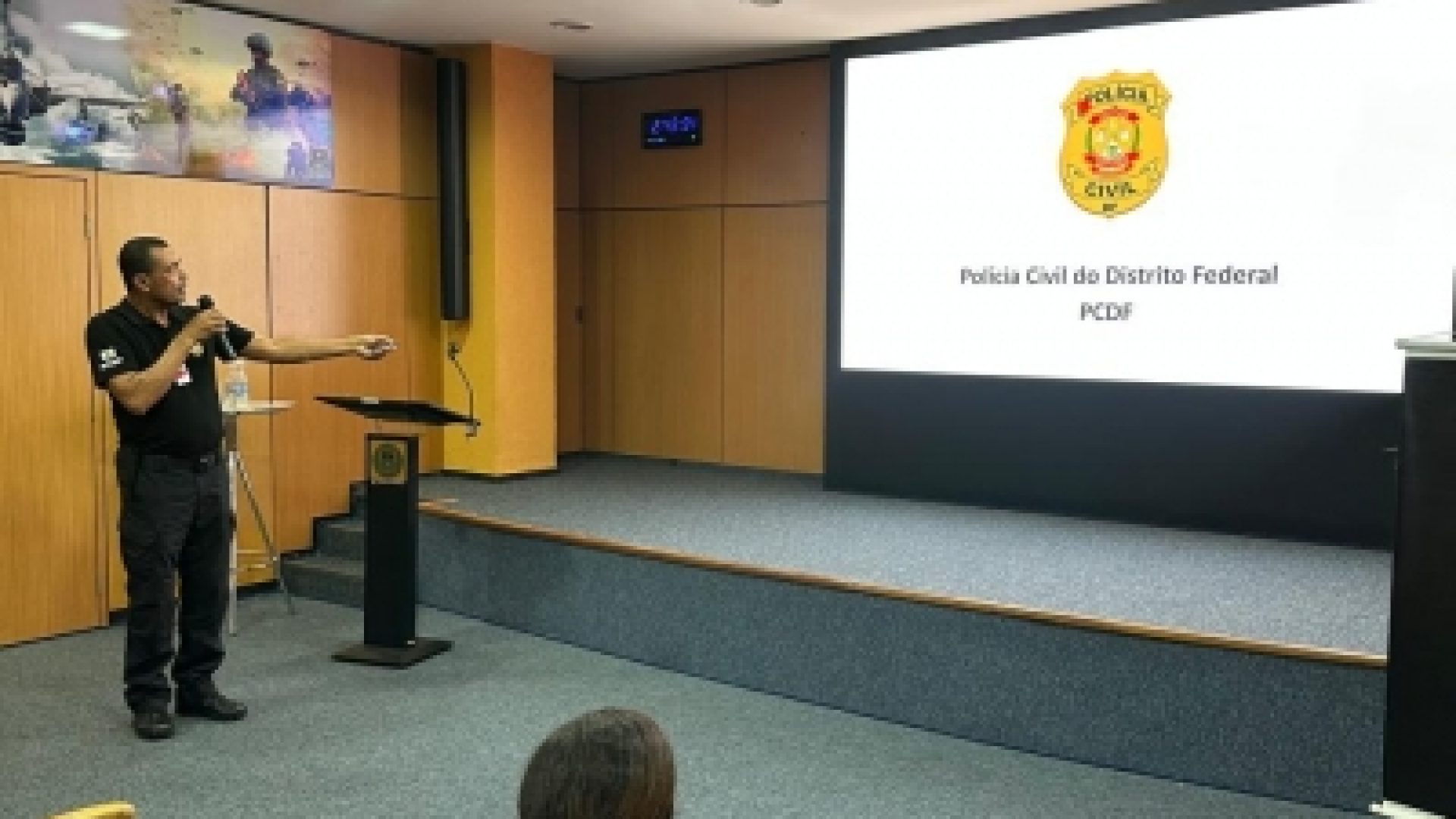 PCDF ministra palestra de prevenção ao uso de drogas no Ministério da Aeronáutica