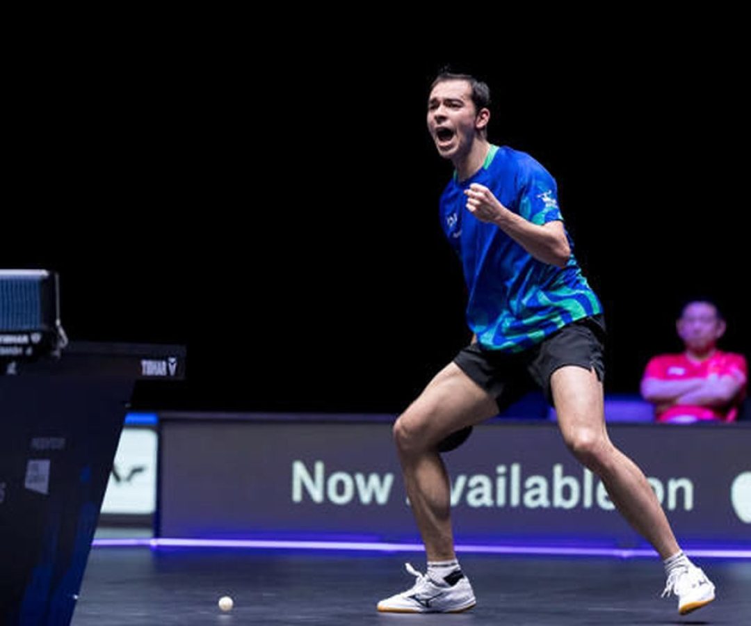 Hugo Calderano cai na final e perde chance do tri no WTT da Eslovênia