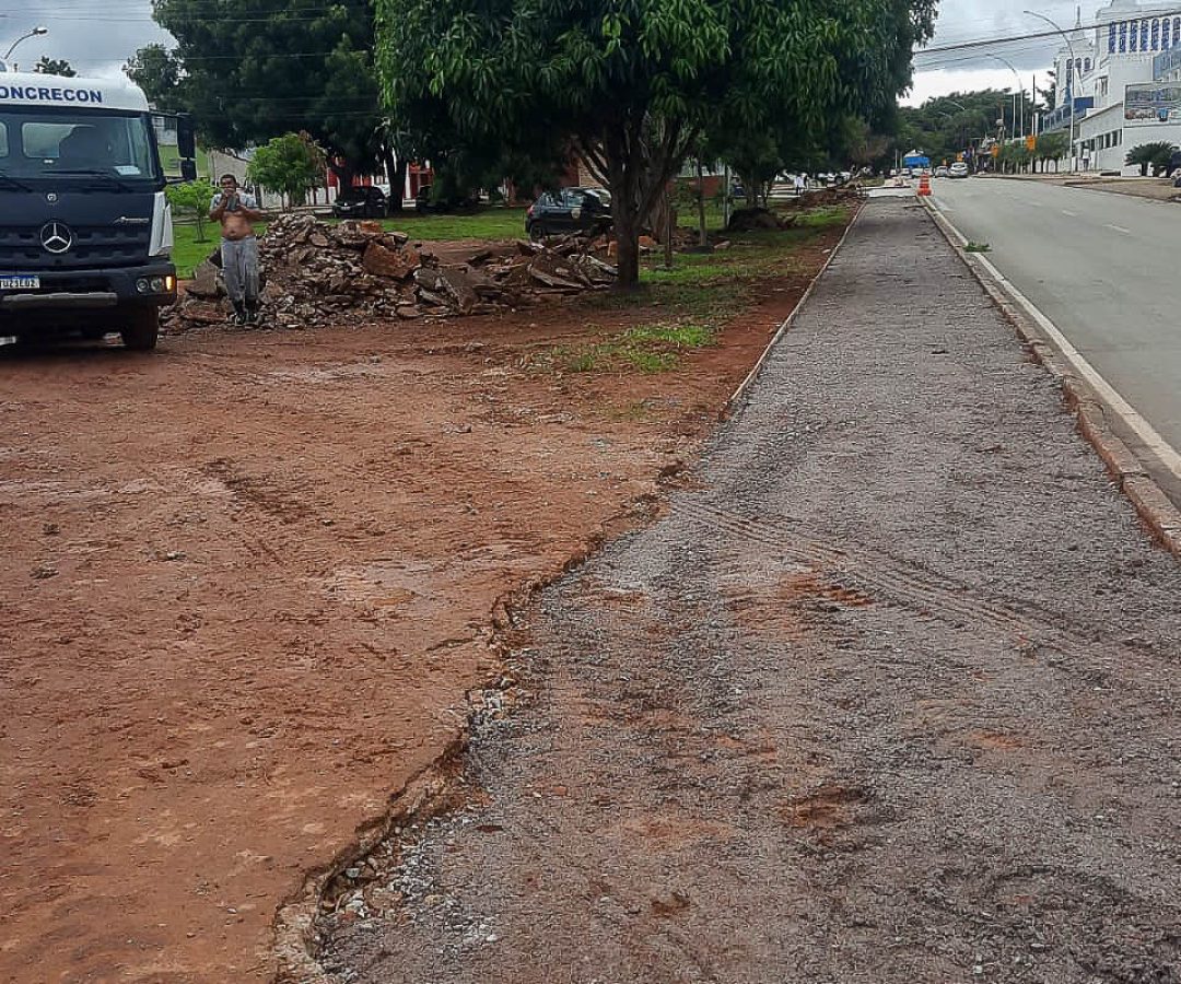 GDF recupera calçadas no Setor Oeste do Gama