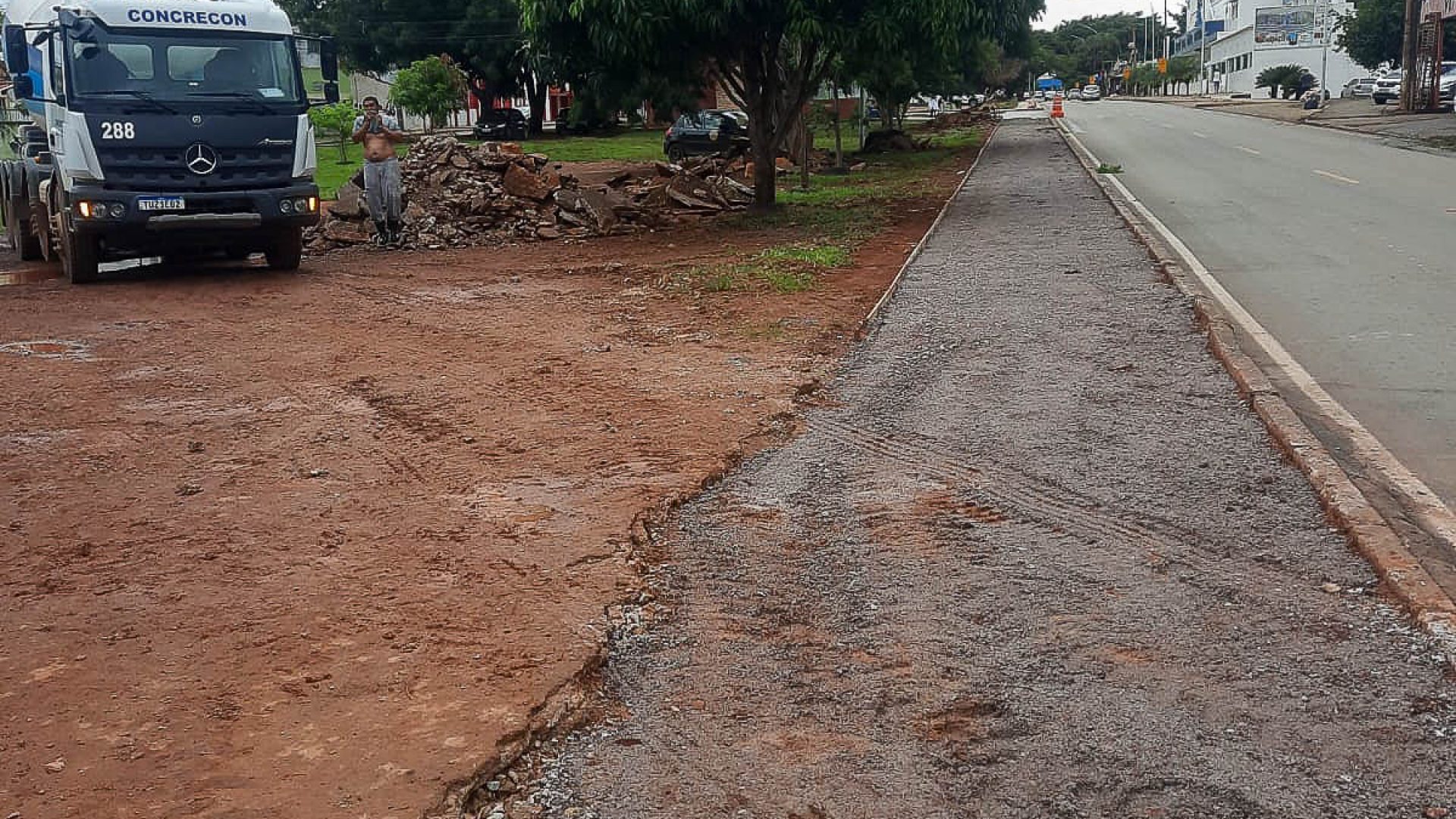 GDF recupera calçadas no Setor Oeste do Gama