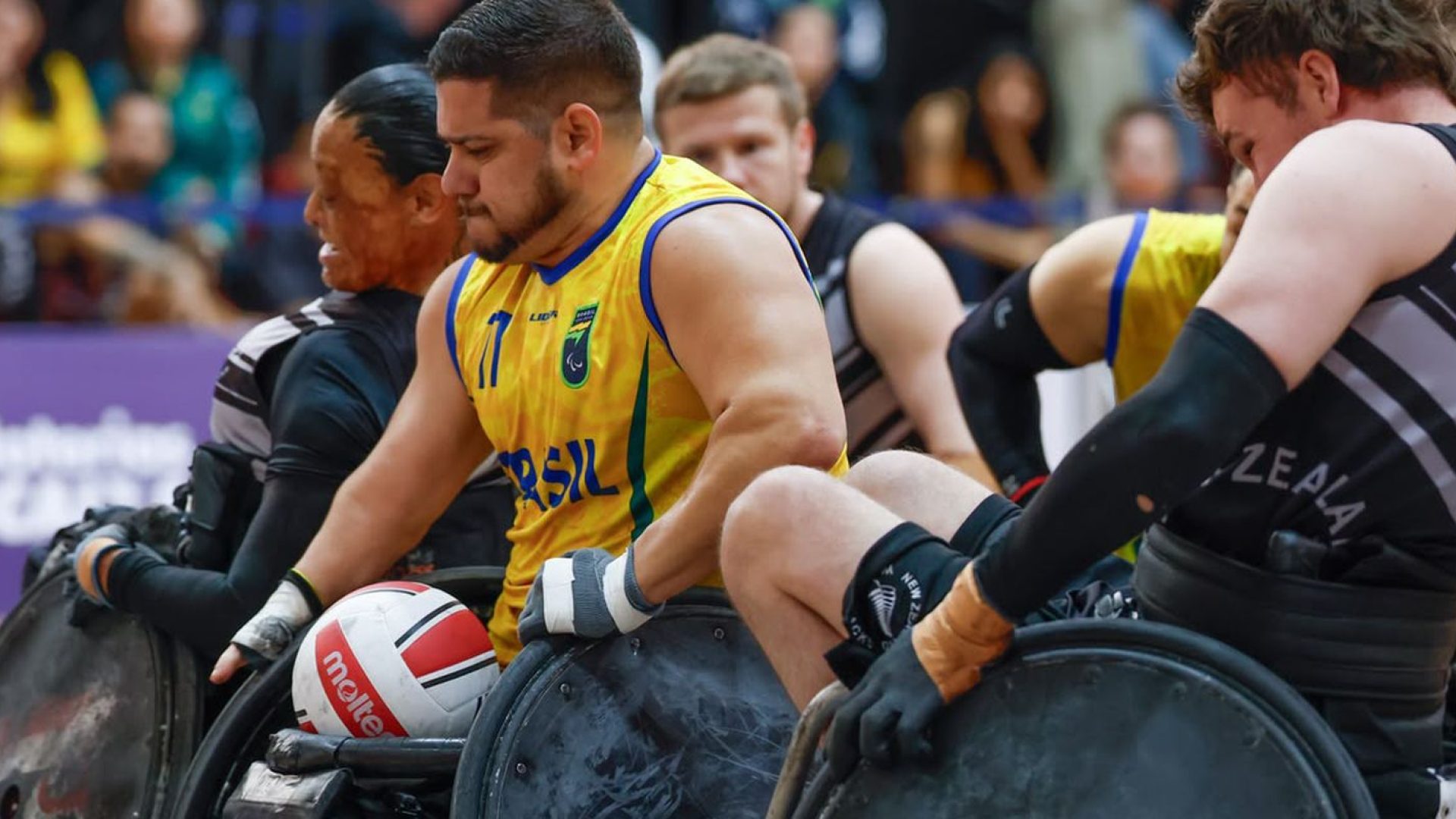 Brasil fecha Mundial de Rúgbi em cadeira de rodas na 11ª posição