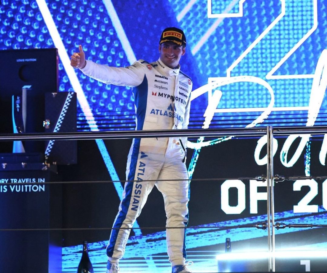 F1-Sainz se surpreende com pódio no Catar: "Não esperávamos isso"
