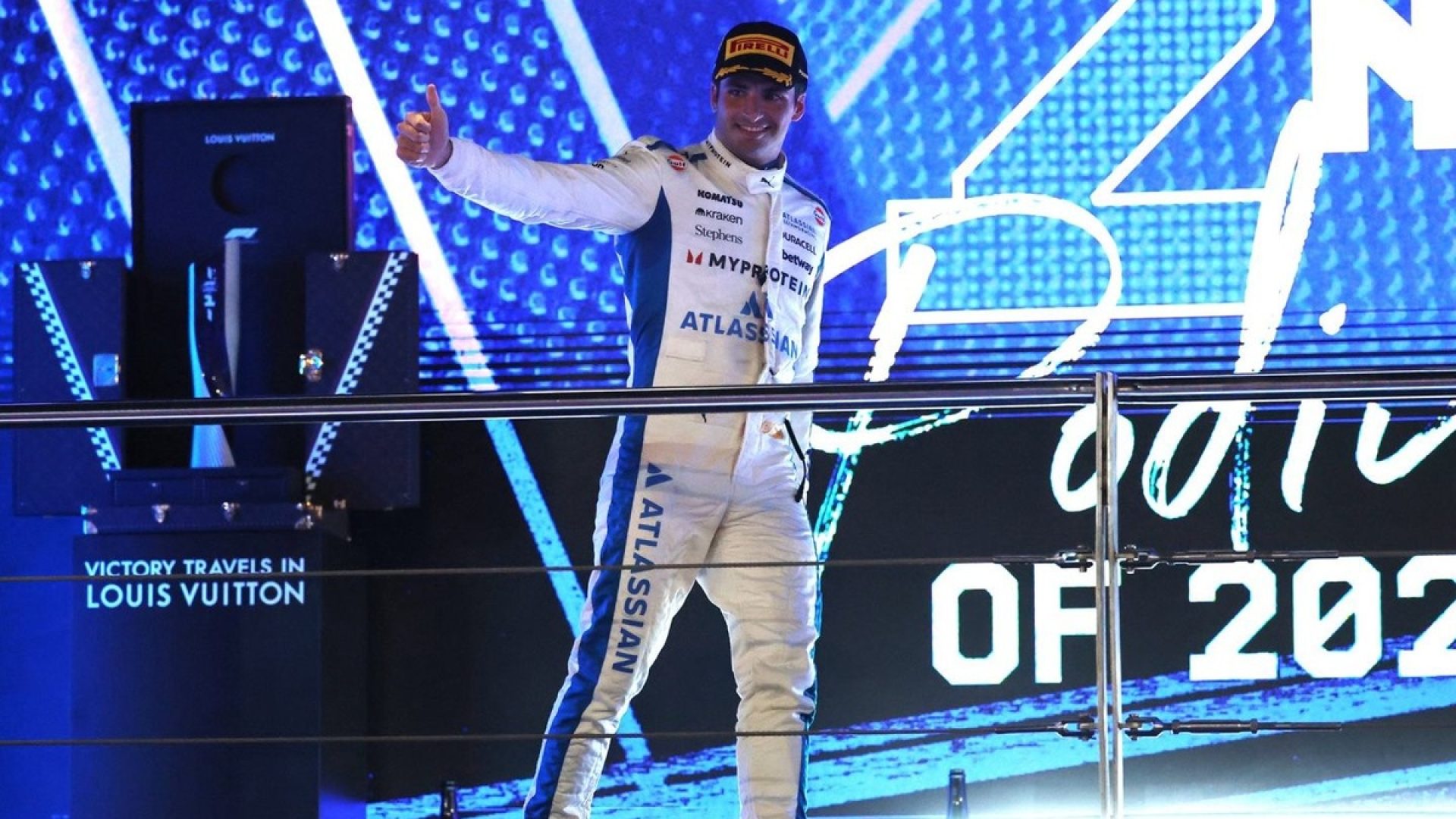 F1-Sainz se surpreende com pódio no Catar: "Não esperávamos isso"