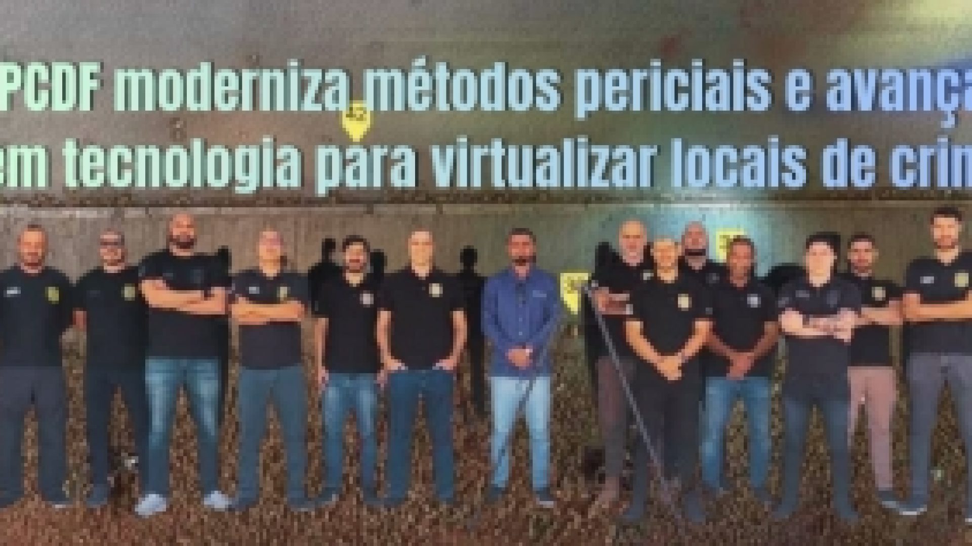 Tecnologia e virtualização em perícias nos locais de crime