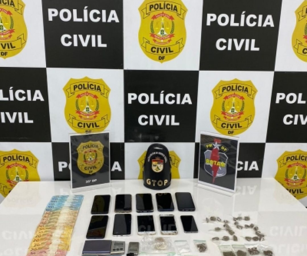 Operação Dead End: PCDF prende trio por tráfico de drogas em Sobradinho II