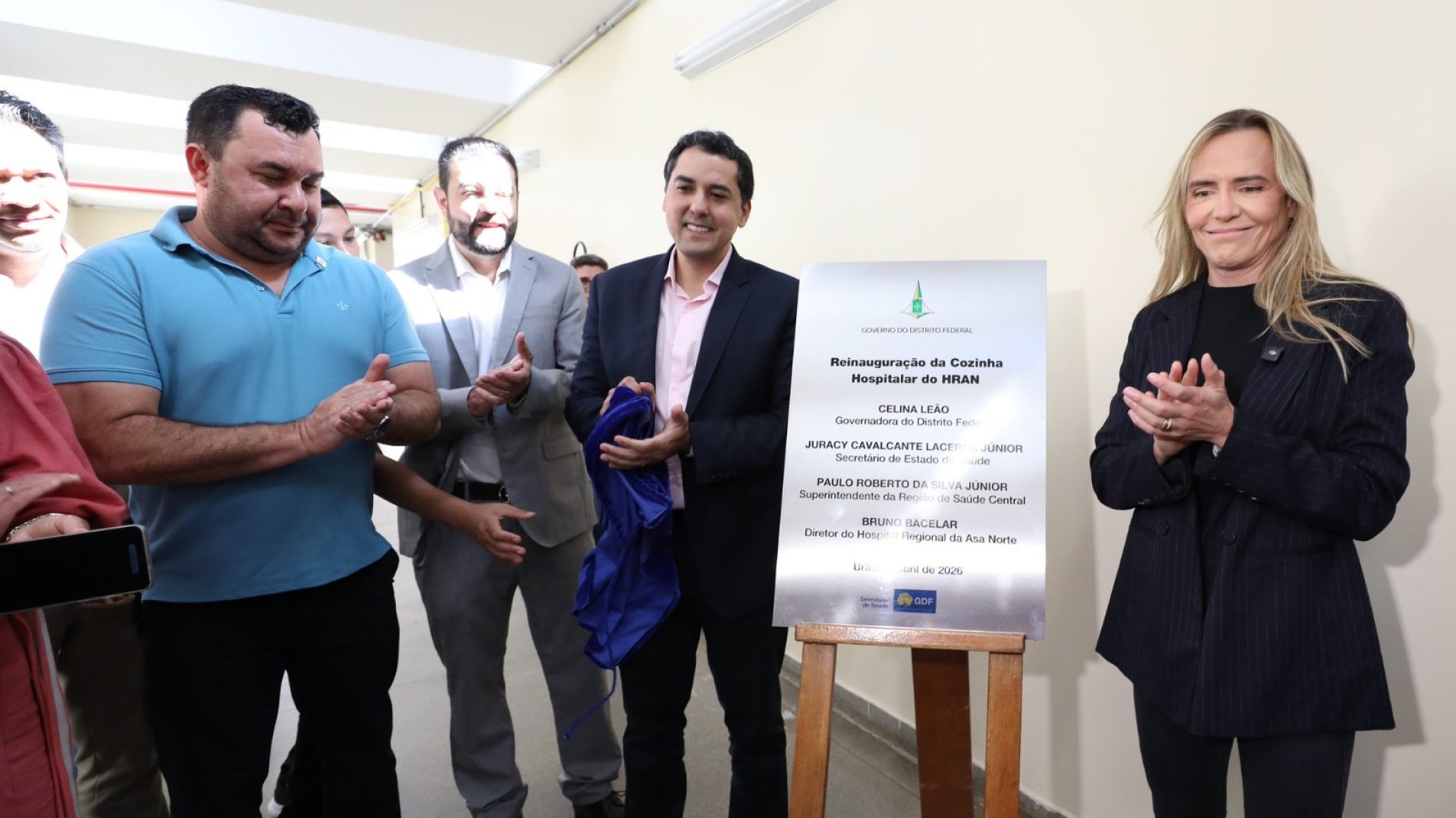 Celina inaugura cozinha hospitalar do Hran e promete novas reformas para a saúde