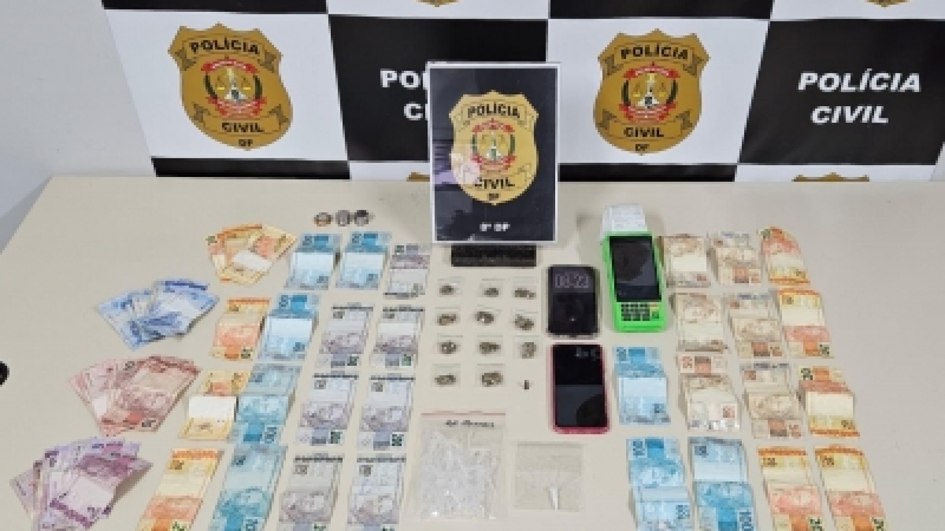 PCDF desarticula família envolvida com tráfico de drogas na Estrutural