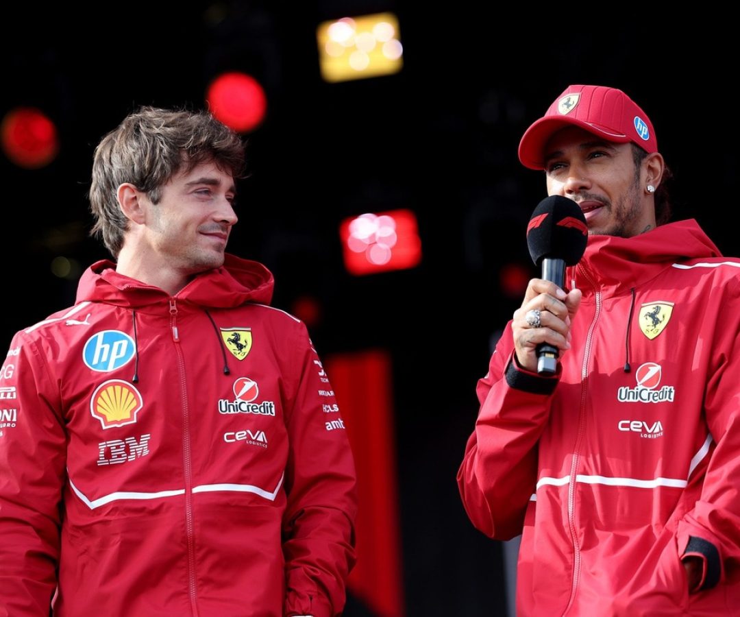 Hamilton e Leclerc 'respondem' presidente da Ferrari