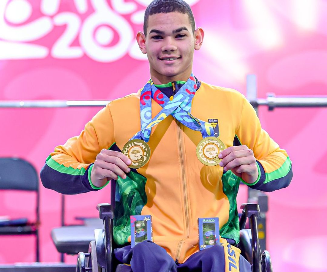 Parapan de jovens: Brasil conquista 12 medalhas em dia de recorde