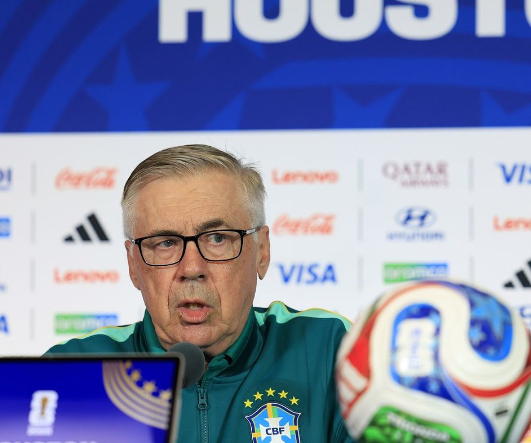 Ancelotti omite escalação do Brasil na véspera do duelo contra o Japão