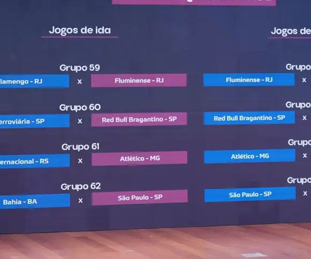 Quartas da Copa do Brasil Feminina terá clássico carioca Fla x Flu