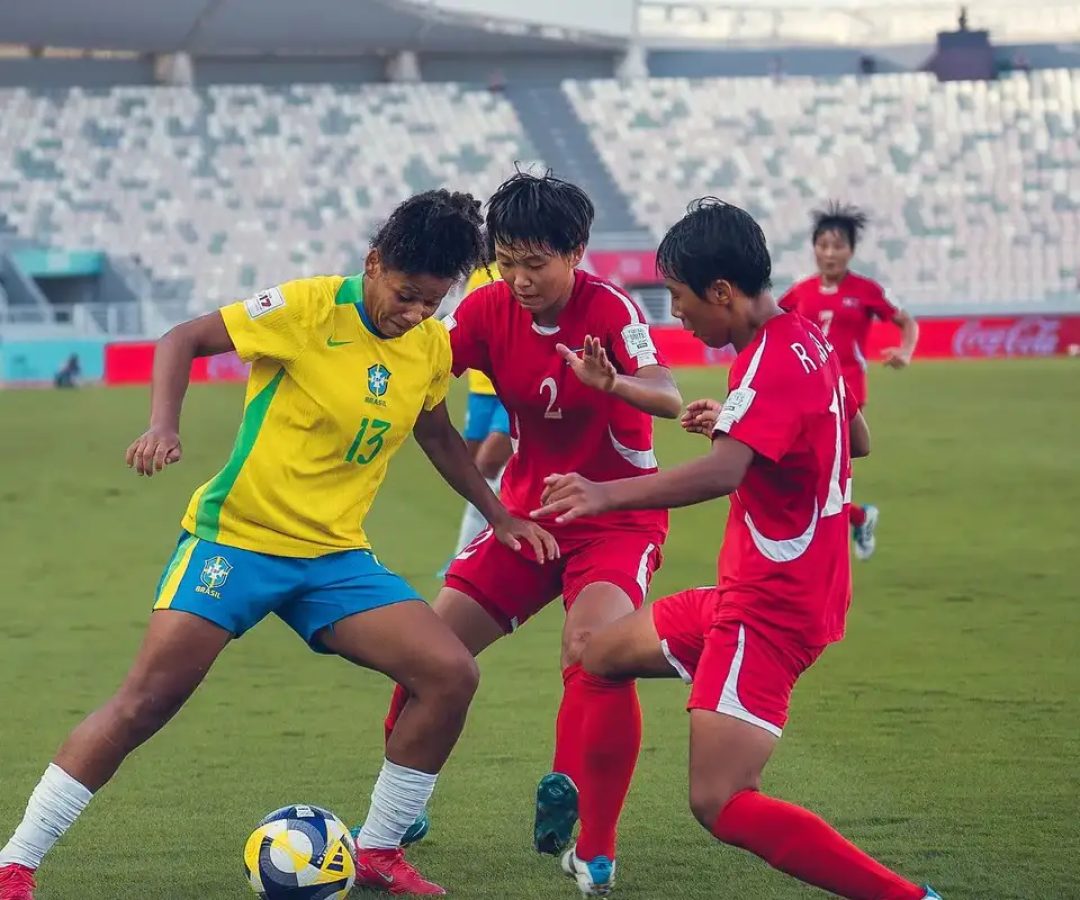 Mundial Sub-17 Feminino: Brasil luta, mas perde para Coreia do Norte