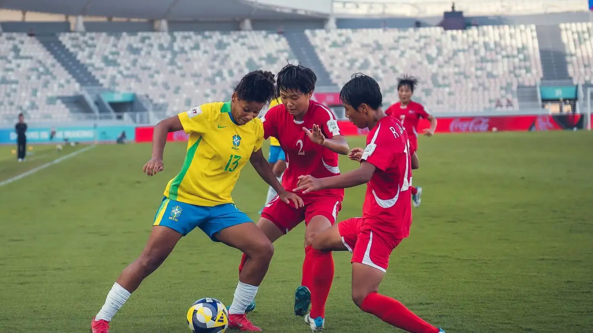 Mundial Sub-17 Feminino: Brasil luta, mas perde para Coreia do Norte
