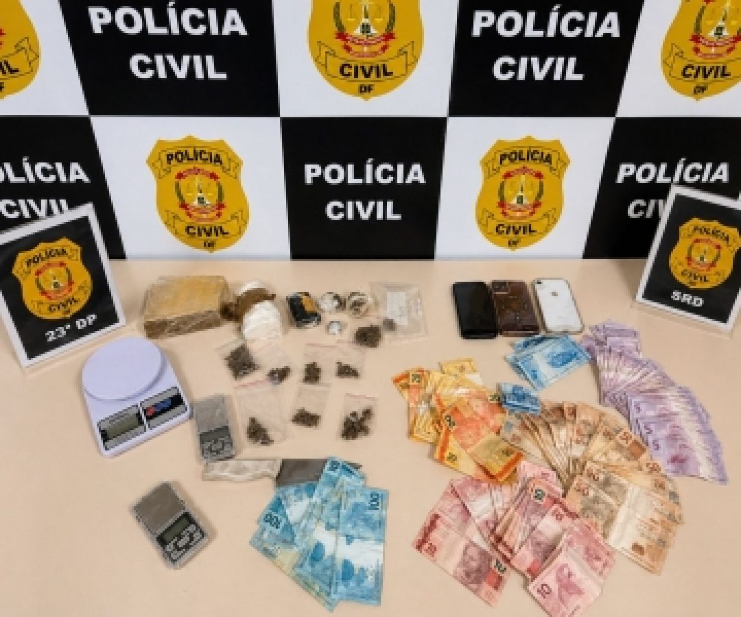 PCDF prende traficante em Ceilândia