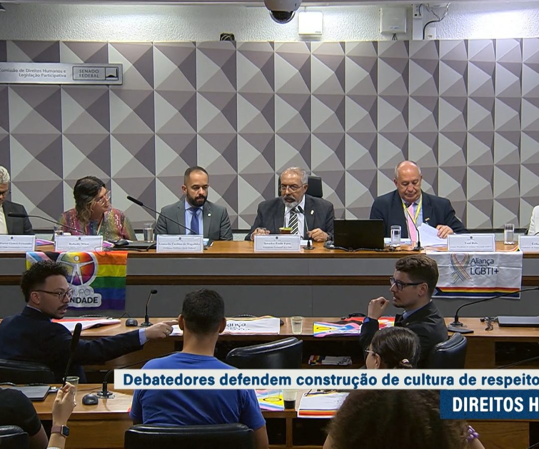 Debatedores pedem respeito a direitos humanos e das pessoas LGBTQIA+ — Senado Notícias