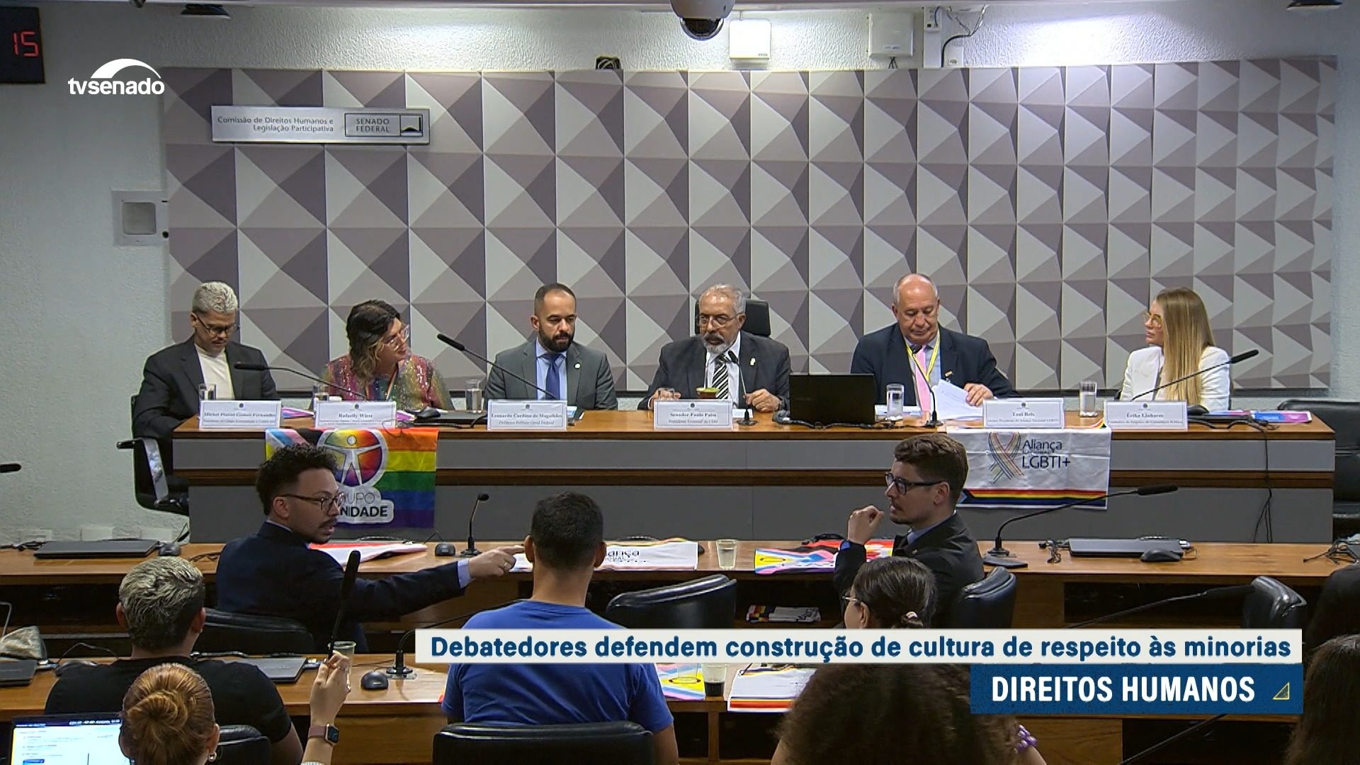 Debatedores pedem respeito a direitos humanos e das pessoas LGBTQIA+ — Senado Notícias