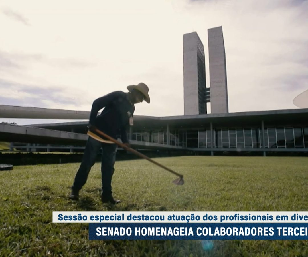 Profissionais terceirizados do Senado são homenageados em sessão especial — Senado Notícias