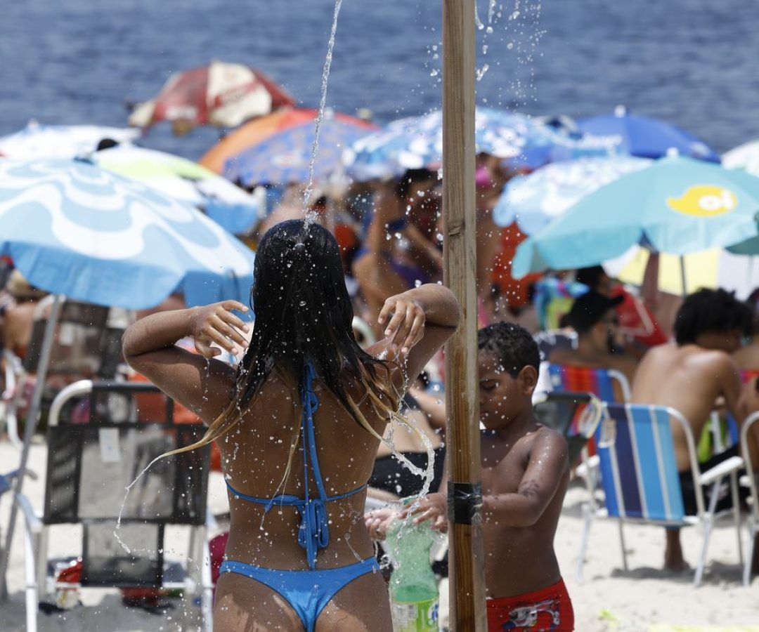 Rio terá muito calor hoje, mas tempo mudará com chegada de frente fria