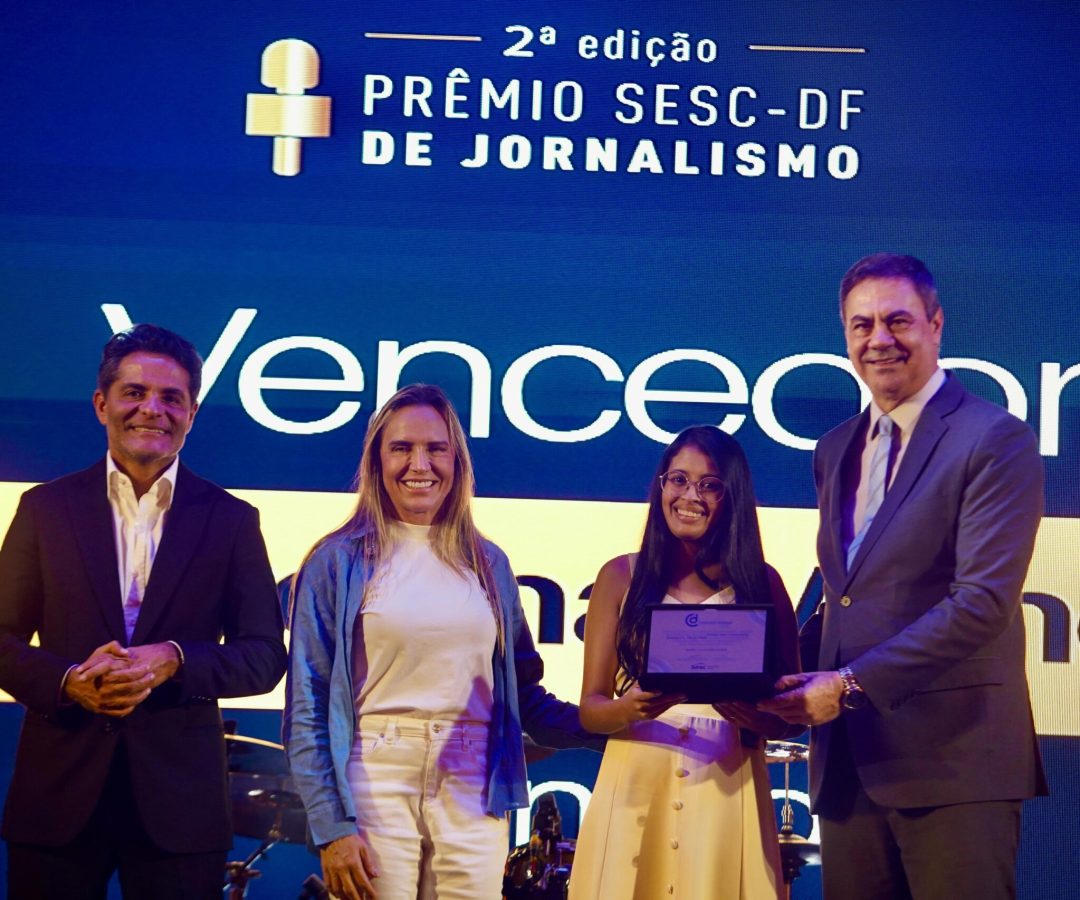 Repórter do Jornal de Brasília vence Prêmio Sesc de Jornalismo