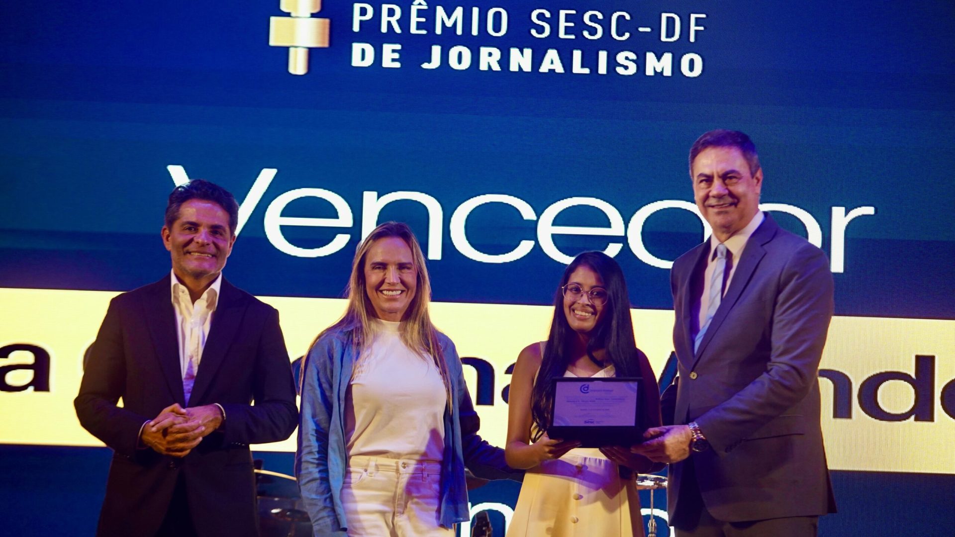 Repórter do Jornal de Brasília vence Prêmio Sesc de Jornalismo