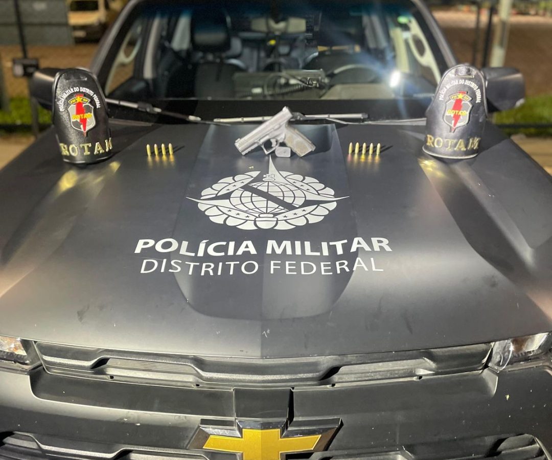 Homem é morto após atirar contra policiais da ROTAM durante fuga em Taguatinga