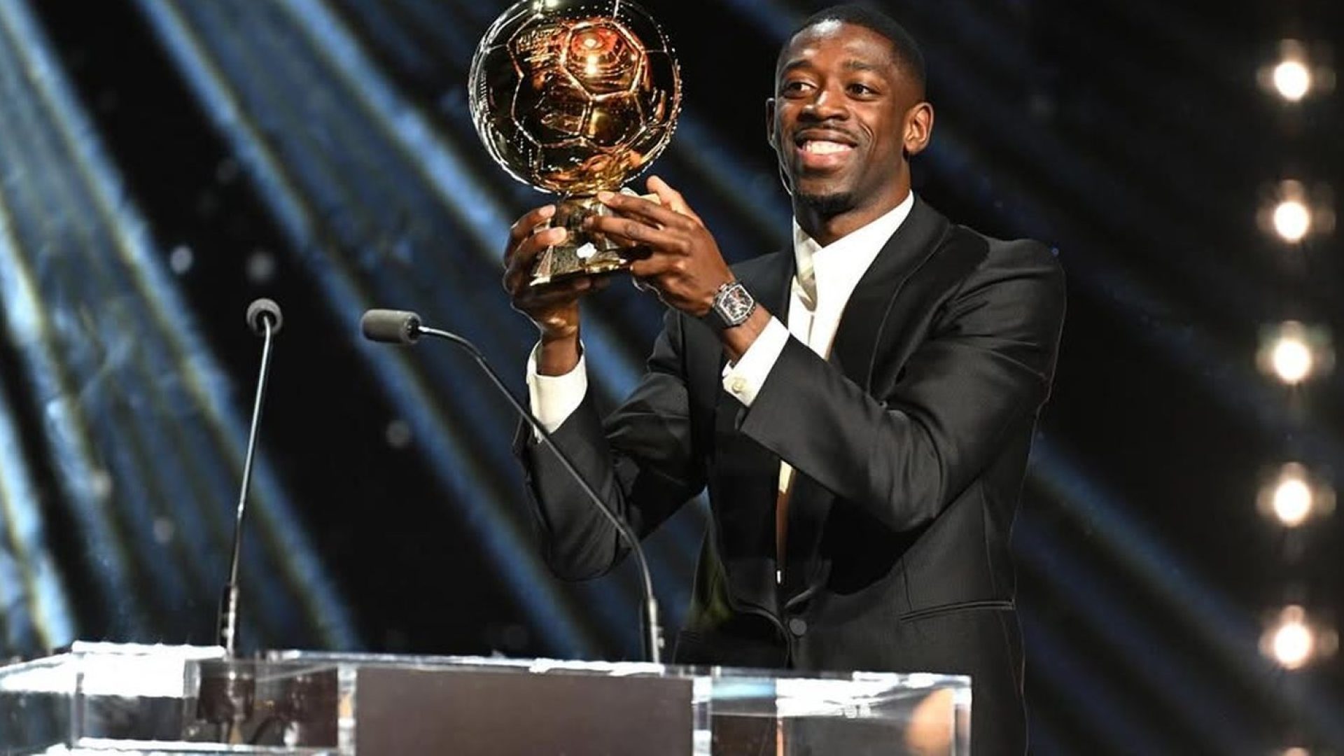 Dembelê e Bonmatí levam Fifa The Best de melhores jogadores do ano