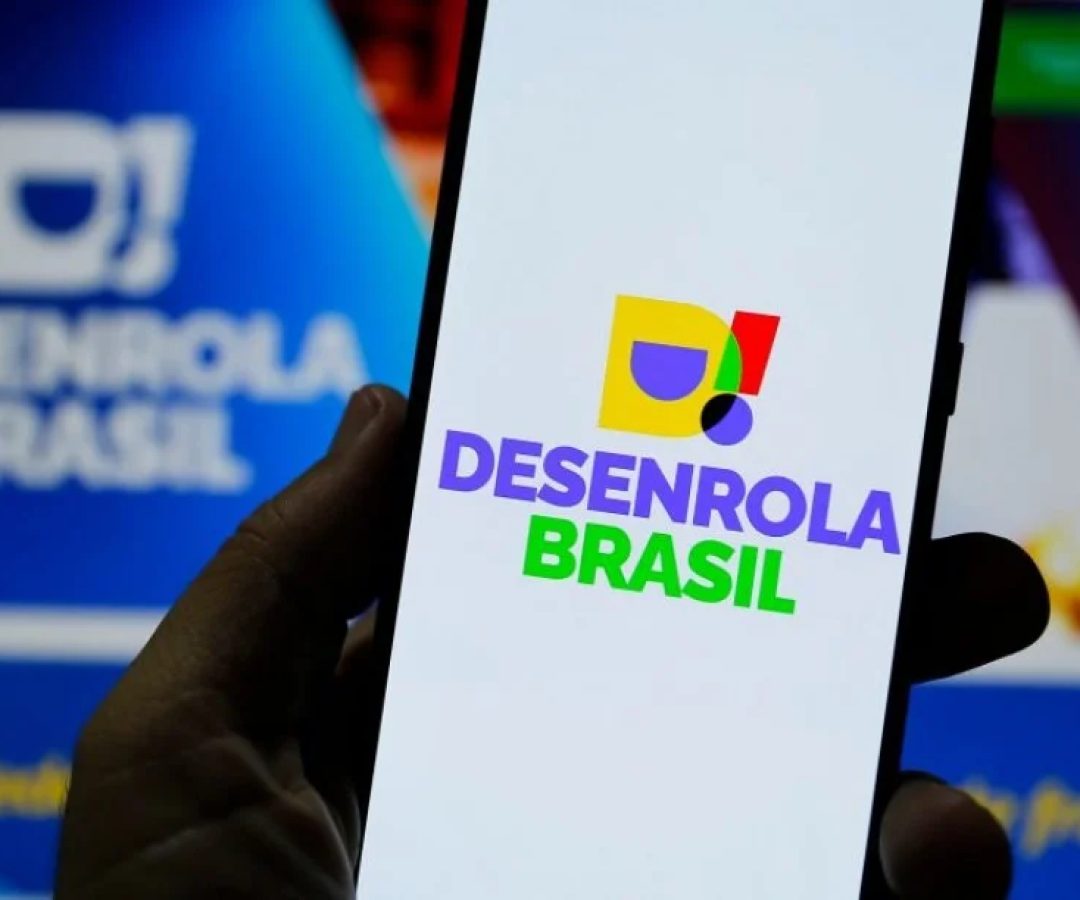 Logo do programa Desenrola Brasil. fraude pcc comando vermelho