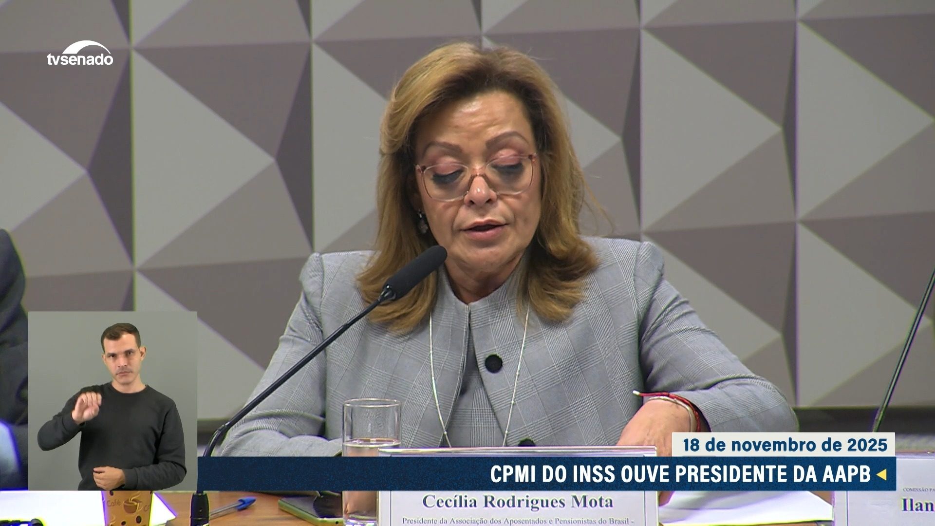 Ex-presidente da Aapen diz que está sendo colocada no centro de especulações — Senado Notícias