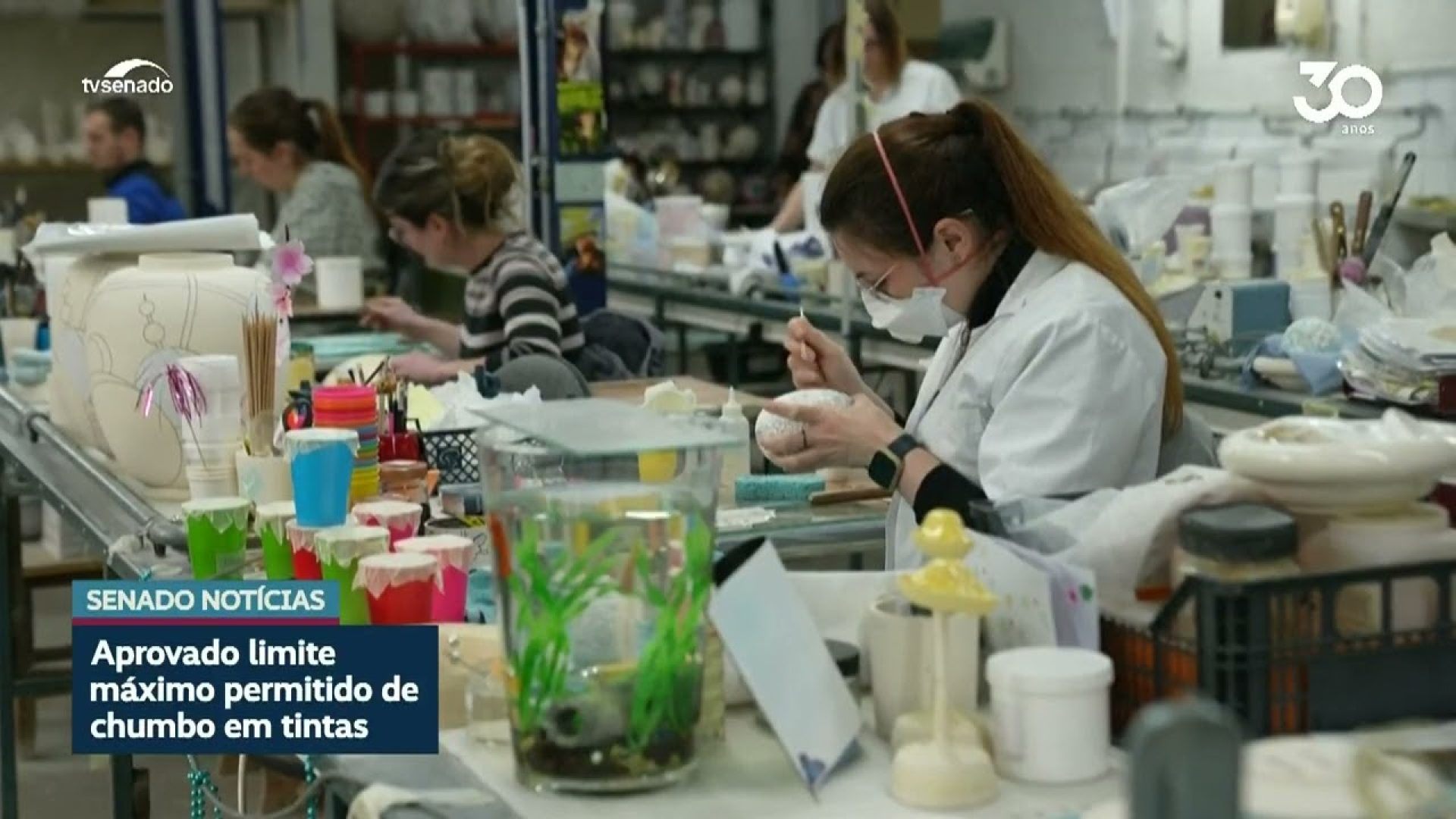 Senado aprova redução de limite de chumbo em tintas — Senado Notícias