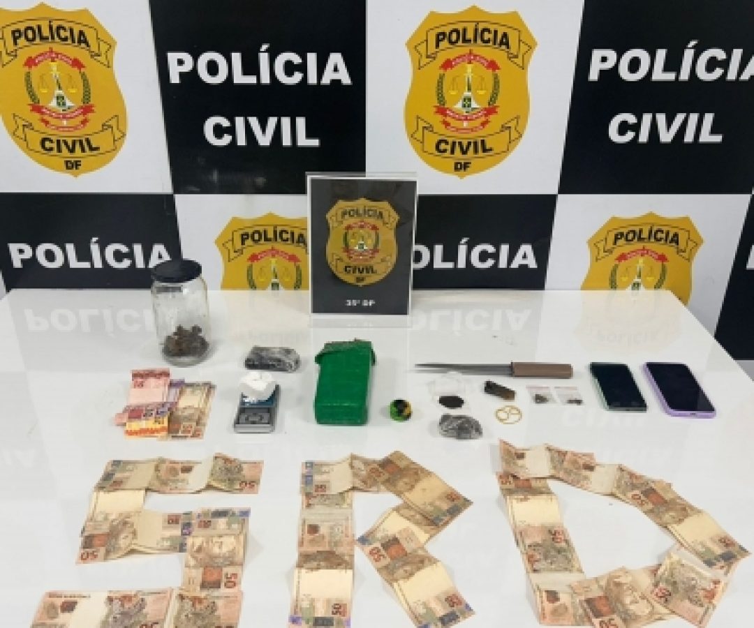 Operação Curupira: PCDF prende homem por tráfico de drogas e corrupção de menores