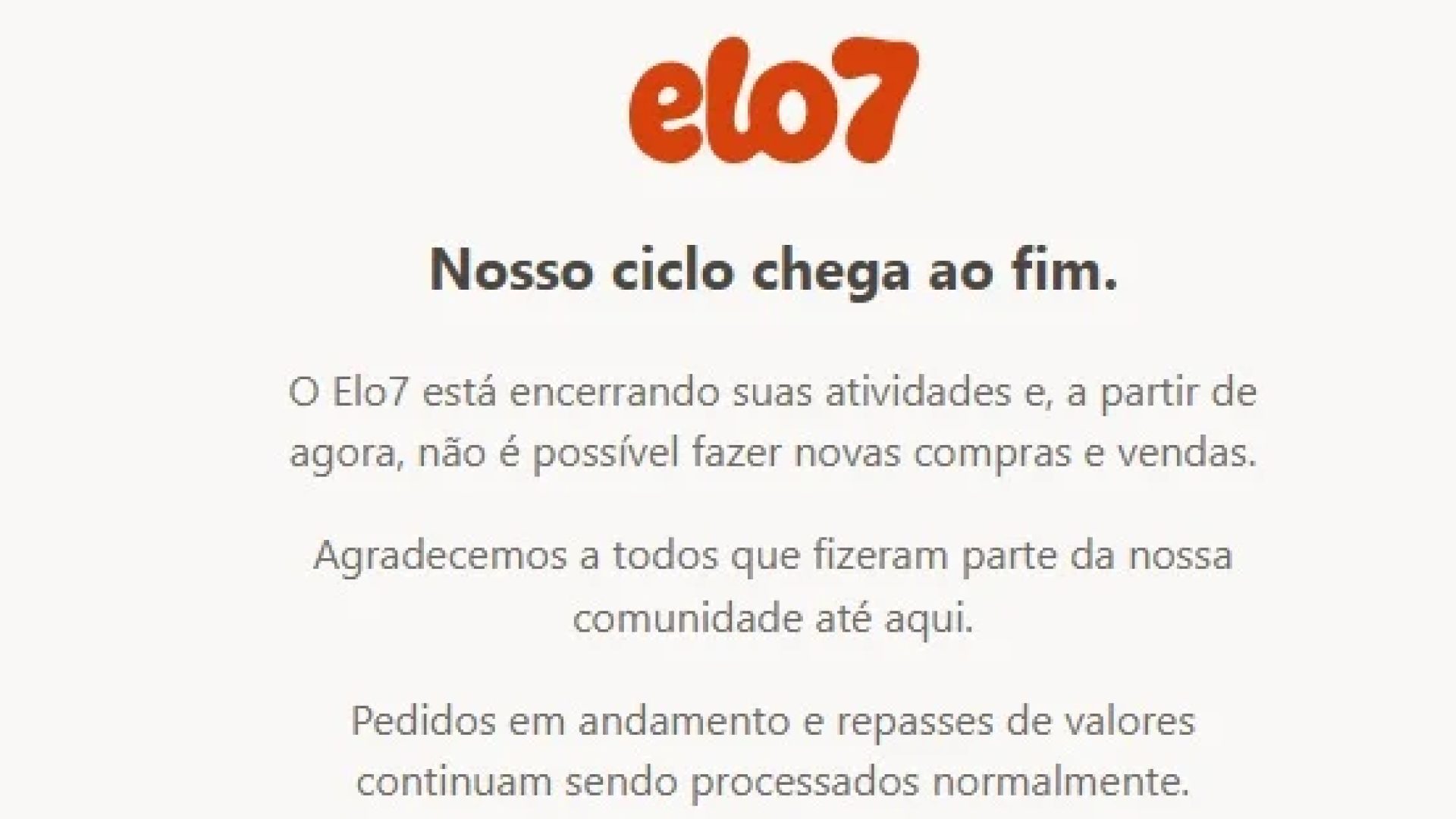 Enjoei decide descontinuar plataforma Elo7