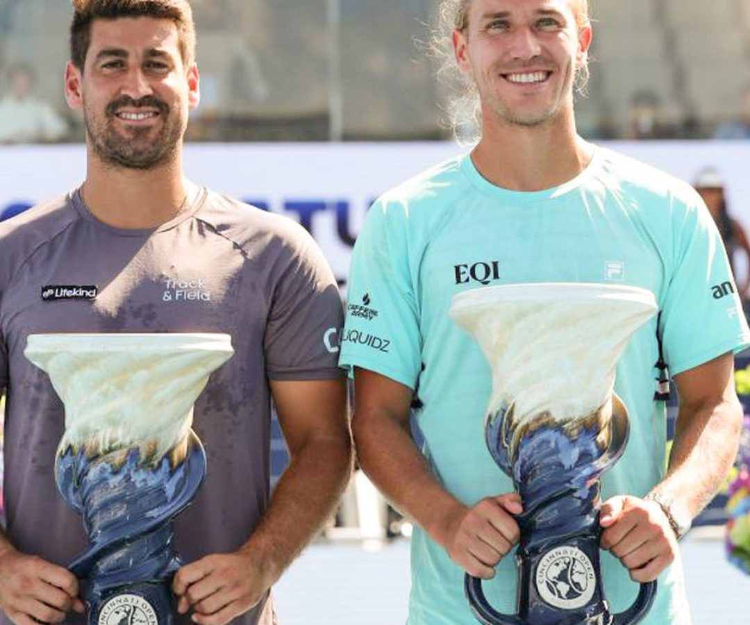 Rafael Matos e Orlando Luz vencem mais um Masters 1000 em Cincinatti