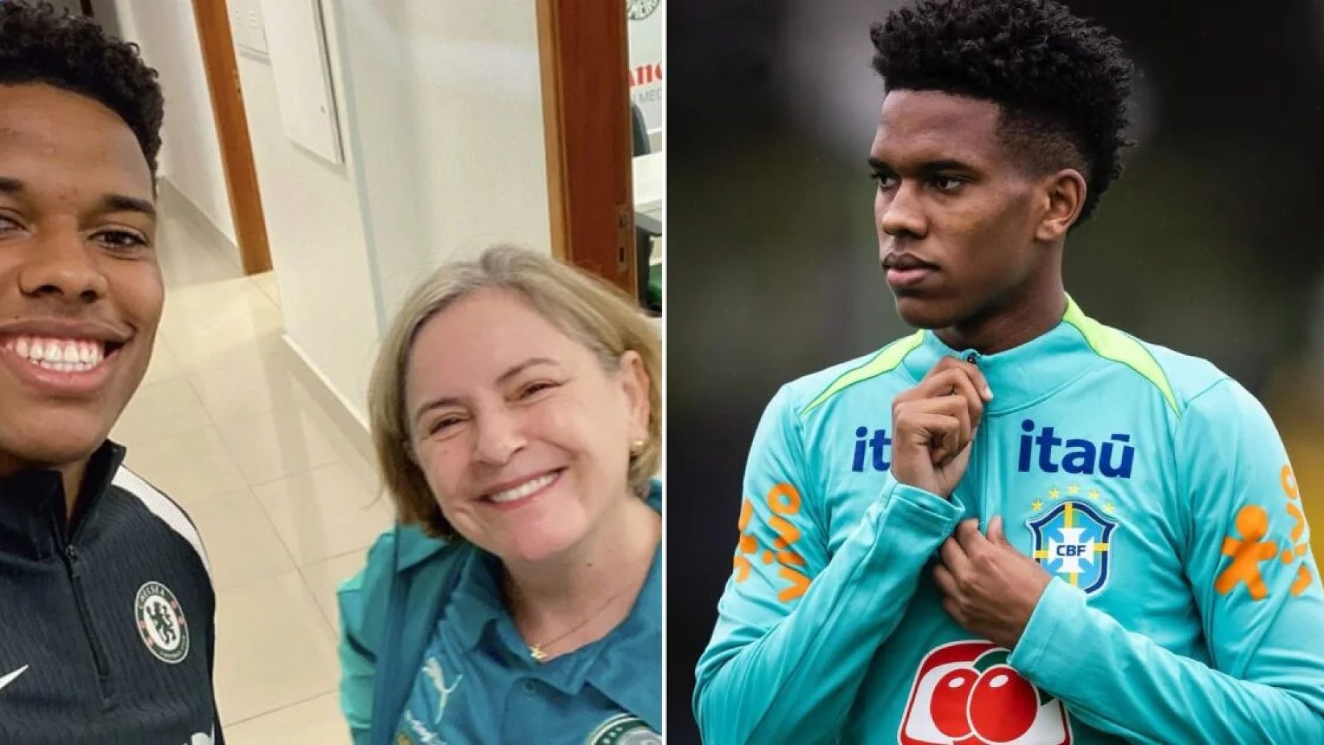 Estêvão volta ao Palmeiras para tratar lesão e mantém esperança de jogar a Copa