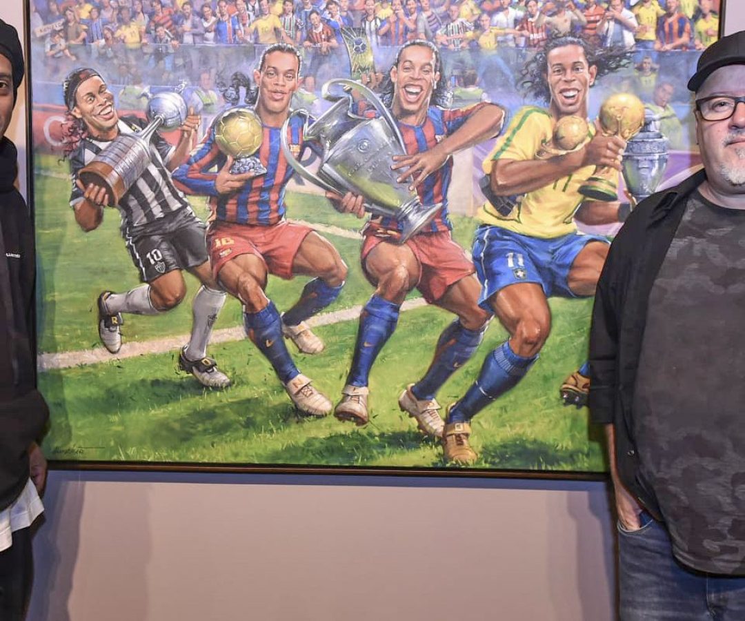 Casa das Rosas, em São Paulo recebe exposição sobre Ronaldinho Gaúcho