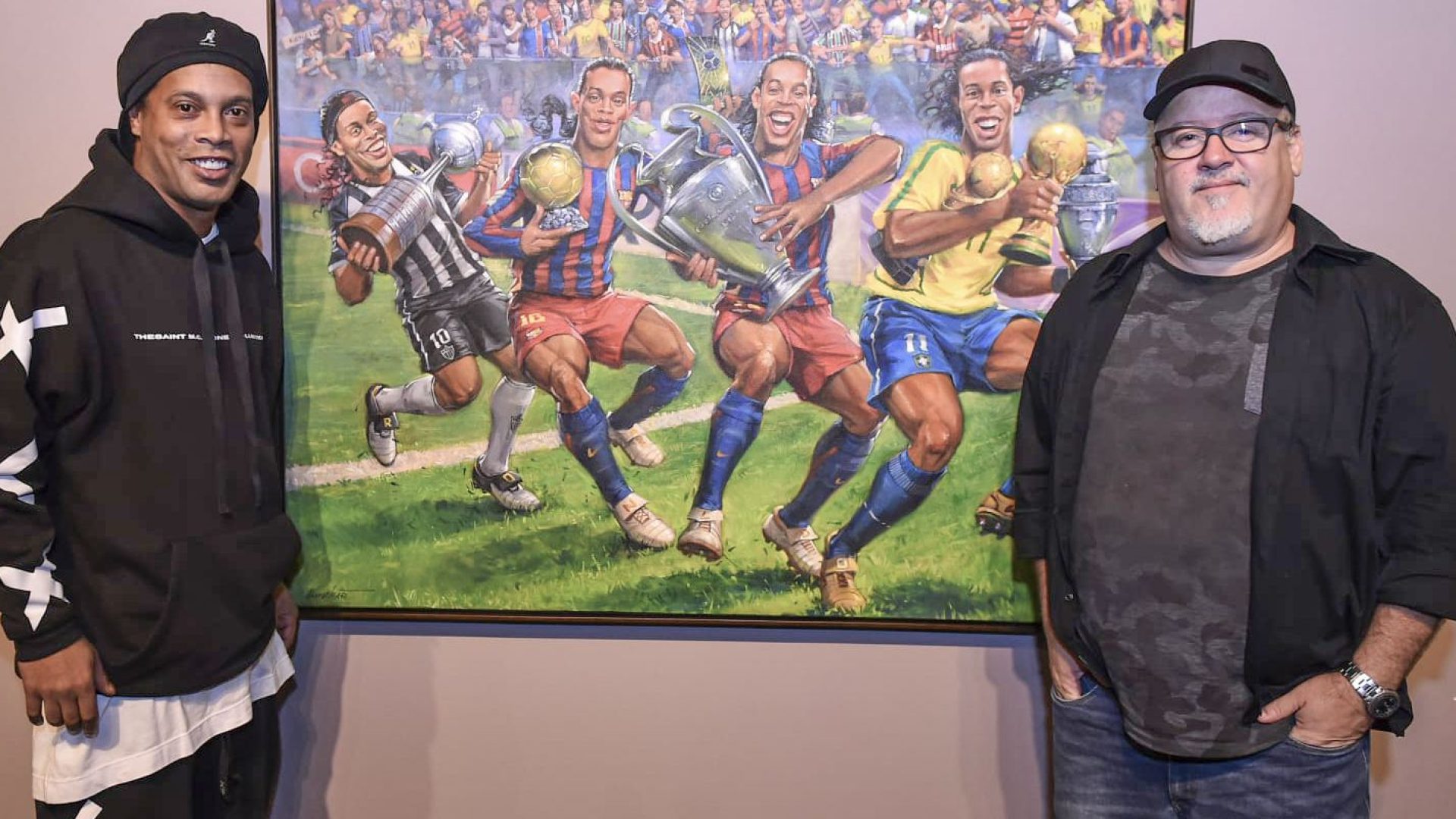 Casa das Rosas, em São Paulo recebe exposição sobre Ronaldinho Gaúcho