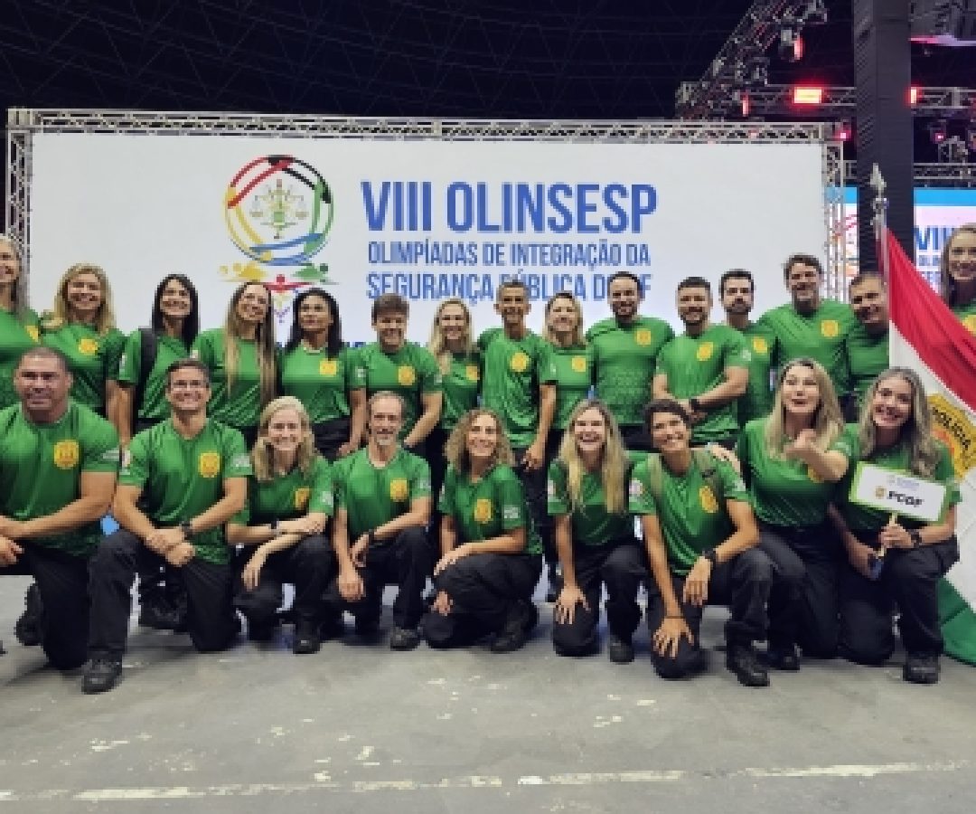 PCDF participa da abertura da VIII Olinsesp com a maior delegação de sua história