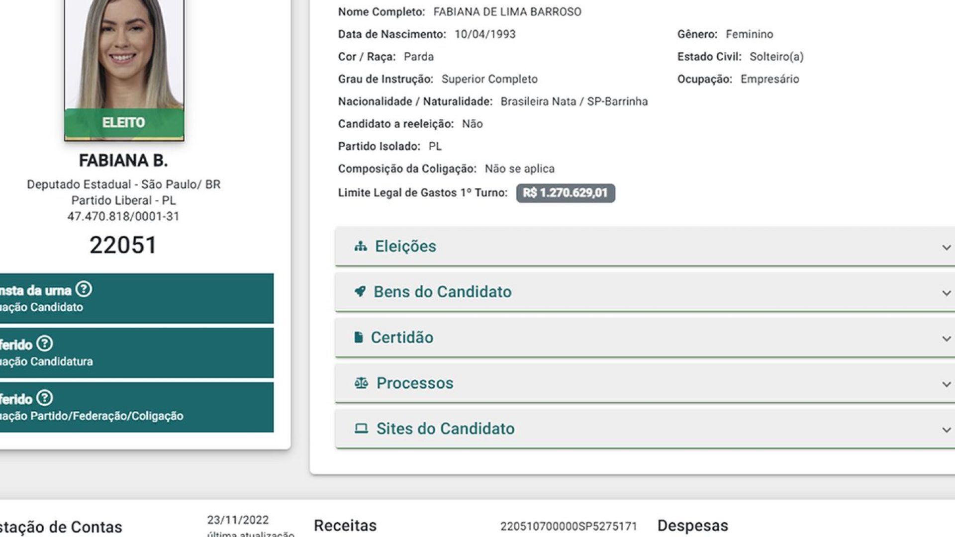 Deputada que fez blackface em SP declarou-se parda à Justiça Eleitoral