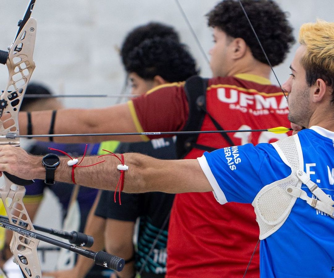 Fabio Klier é ouro no tiro com arco na estreia da modalidade no JUBs