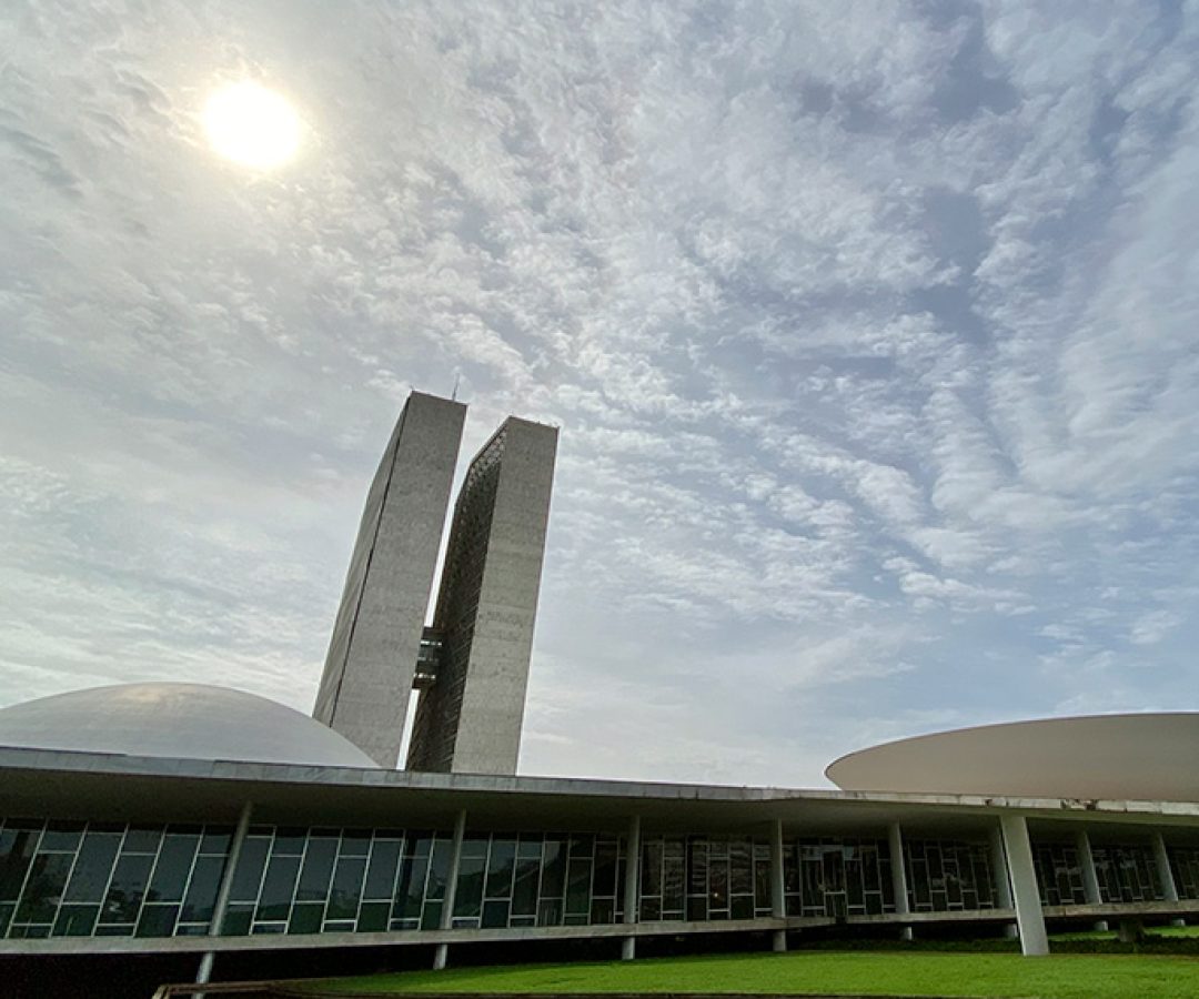 As cúpulas abrigam os plenários da Câmara dos Deputados (côncava) e do Senado Federal (convexa), enquanto que nas duas torres - as mais altas de Brasília, com 100 metros - funcionam as áreas administrativas e técnicas que dão suporte ao trabalho legislativo diário das duas instituições.