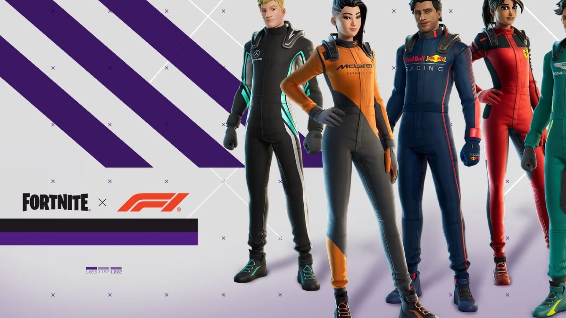 F1 faz parceria com Fortnite e lança itens das equipes