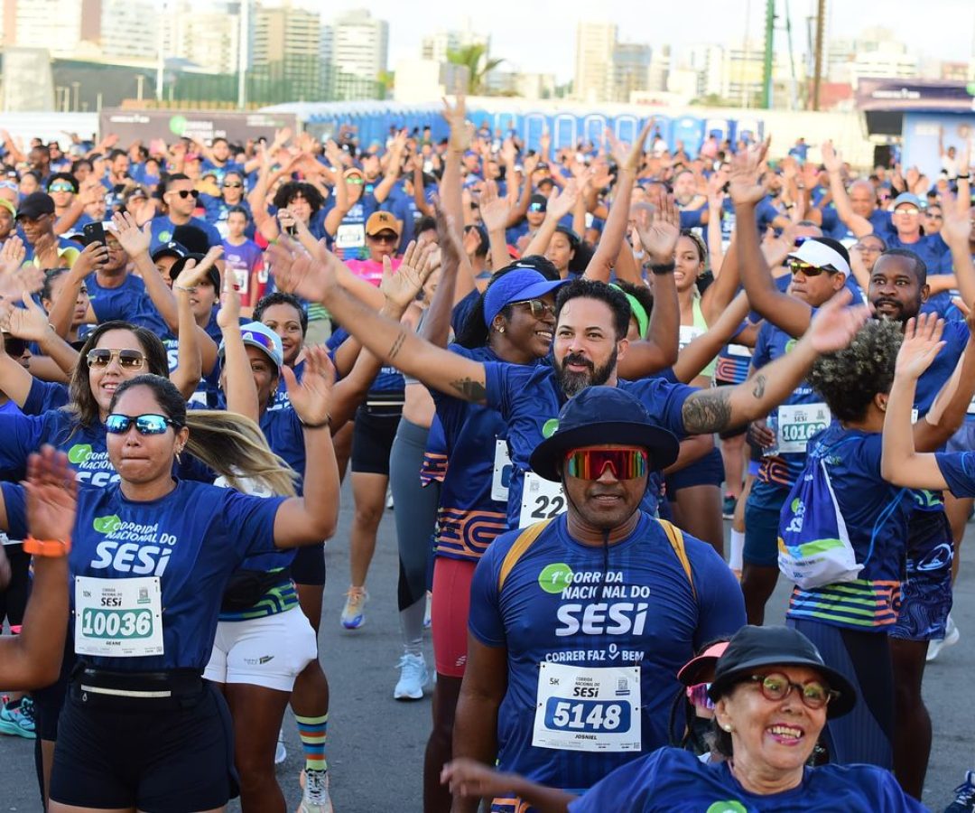 Corrida Nacional do Sesi supera 60 mil inscritos em segunda edição