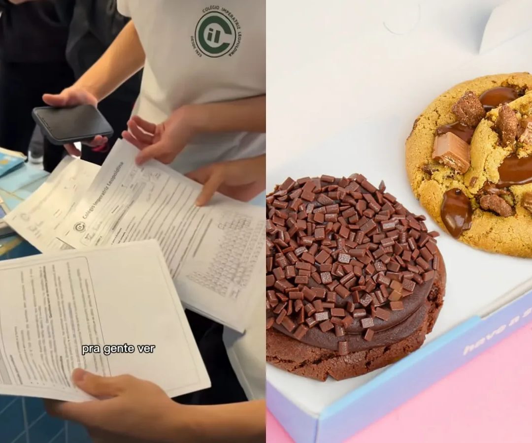 Doceria em SP recompensa alunos com boas notas e distribui 600 cookies em dois dias | Redes sociais