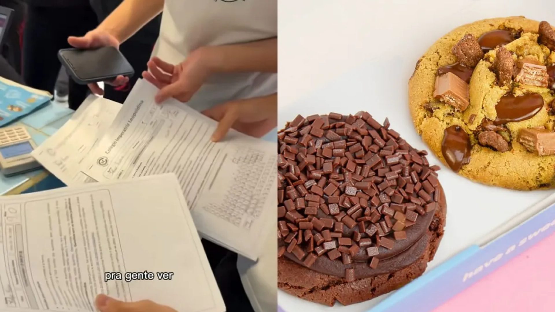 Doceria em SP recompensa alunos com boas notas e distribui 600 cookies em dois dias | Redes sociais