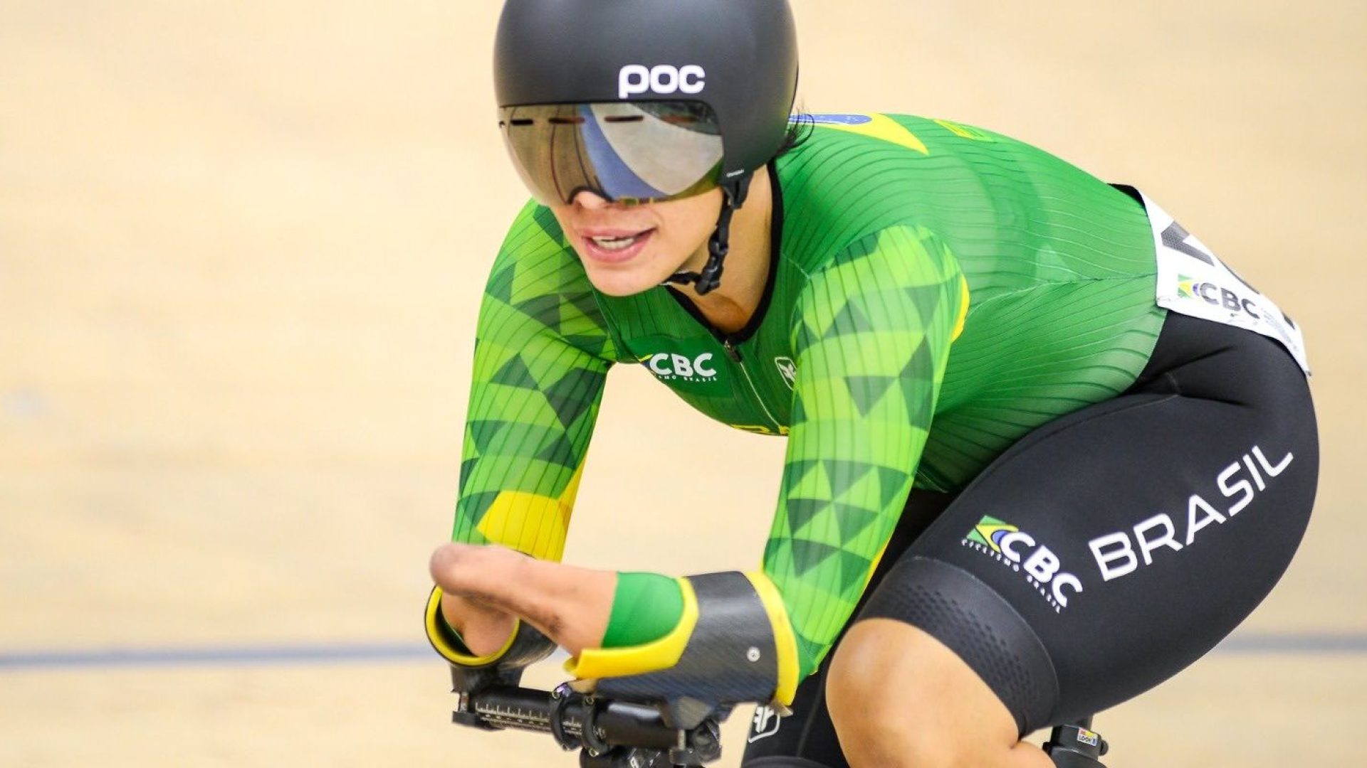 Sabrina Custódia voltou a brilhar no Mundial de ciclismo de pista