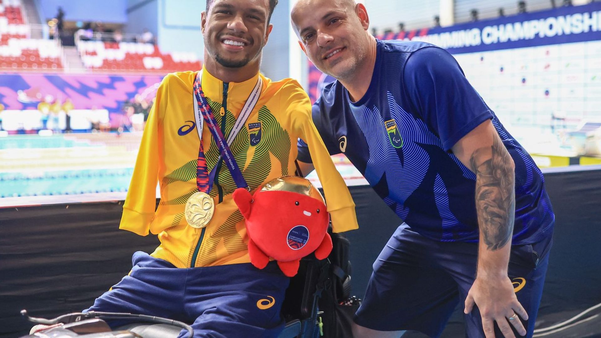 Astro paralímpico, Gabrielzinho enaltece treinador: “Mente pensante”